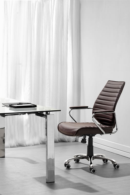 Enterprise Low Back Office Chair Espresso