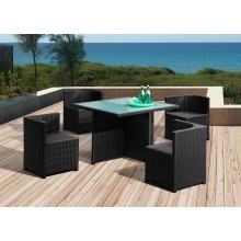 Turtle Beach Table Set Espresso