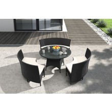 San Sebastian Table Set Espresso