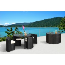 Tarfia Table Set Espresso