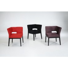Micro Fiber Corner Chair/ Black